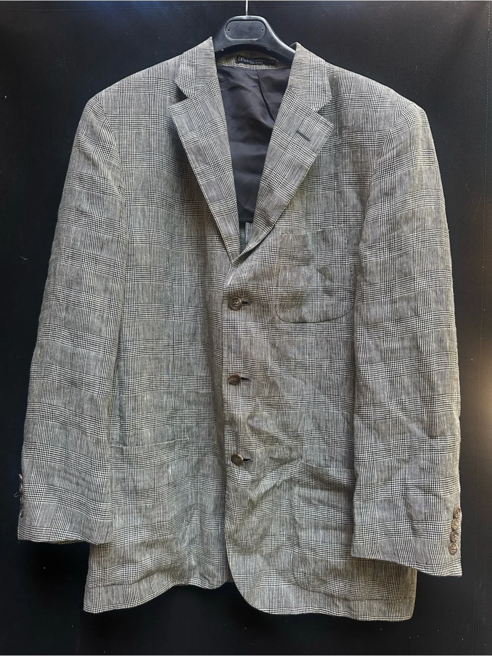 Polo by Ralph Lauren  Connery Hopsack Linen Blazer made in Italy